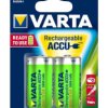 Varta C-Type 3000 mAh Ni-MH Rechargeable Battery - 2-pack