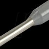 490210 Aderendhülsen, Ø 0,75 mm², 16 mm, grau, 100er-Pack