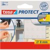 tesa® 57898 Protect Extra Strong Transparent Rubber Feet 8mm Pack of 28