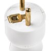 Złącze sieciowe, Legrand Kabel Francja 2+E 16A Biały Polimer Śruba, 250 V