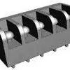 PCB terminal, 5 pole, AWG 30 to 16, 10 A, screw connection, black, 4-1437646-5