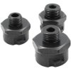 Faithfull FAIHSAUN03 Holesaw Arbor Quick Release Nut Set, 3 Piece