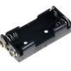 AAA x 2 Battery Holder Press Studs Connection