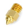Dysza Creality 0,4mm - filament 1,75mm - mosiądz
