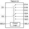 Low capacitance, 3.6-V, 3:1, 2-channel, powered-off protected switch with 1.8-V logic