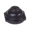 Black M12x0.75 Toggle Switch Waterpoof Cover W-75B