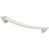 Flat cable clamp, for 0.8-1.6 mm, max. bundle Ø 30 mm, PA, white, (L x W x H) 42 x 7 x 7.3 mm, 072.51.426