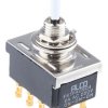 Przełącznik Wł.-wł.-wł. średnica wycięcia 6.2mm 4PDT TE Connectivity Montaż panelowy długość przełącznika 10.5mm
