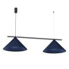 Lampa wisząca CAPITAL BLACK/NAVY BLUE 2XGX53 MLP1531 Milagro