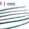 Rurka elektroizolacyjna, jedwab szklany; fi 1mm/1m