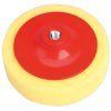 Sealey PTC/CH/M14-Y Buffing and Polishing Foam Head 150 x 50mm M14 Yellow/coarse