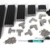 MakerBeam XL Premium - Zestaw konstrukcyjny z anodyzowanego aluminium