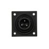Bulgin PX0765/P Standard Buccaneer Series 3 Way Low Profile Flange Mount Plug