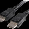 DISPL1M Cable with latches DisplayPort 1.2, 4k, 1 m