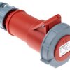 Złącze przemysłowe - zasilające 16A Gniazdo 400 V 4P Żeński MENNEKES Czerwony Montaż na kablu IP67