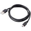 Akyga AK-USB-22 USB cable USB-A to Mini-B Black 1.00 m