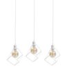 Lampa wisząca loftowa 3xE27 RUBEN WHITE