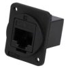 Łącznik FT RJ45 8p8c Kat 6 gniazdo z obu stron 19x24mm CP30222X