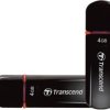 Pendrive USB 2.0 Transcend JetFlash 600, 4 GB, czarny, 32 MB/s / 10 MB/s