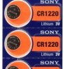 5 x bateria litowa mini Sony CR1220