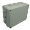 Industrial Puszka Hermetyczna N/T 305X244x126mm Z 12 Dławnicami Ip55 Szara...
