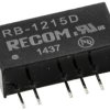 Przetwornica DC-DC, 1W, Uwe 10,8 → 13,2 V DC, Uwy ±15V dc, Iwy ±33mA, Recom Tak