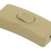 Przełącznik złoty przelotowy PP11 230V