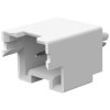 Pin header, 2 pole, pitch 2.5 mm, straight, white, 2132230-2