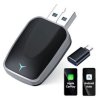 Adapter CarPlay i Android Auto 2-w-1,przewodowy na bezprzewodowy,Plug & Play
