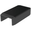 KOPOS 8922_FB Cable Duct Connector Piece 20x10mm Low Voltage Black