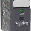 Przekaźnik mocy 24V dc DPDT Schneider Electric 530mW, Wciskane 1100Ω Wciskane
