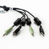 Vertiv Avocent CBL0130, 1,8 m, USB, USB, USB, 1-USB, 1-3.5mm, 1-USB, 2-3.5mm