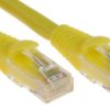 Kabel kategorii 6, Żółty, Wtyk RJ45/męski RJ45dł.: 2m, mat. koszulki: LSZH