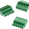 Socket header, 2 pole, pitch 3.5 mm, straight, green, 691366110002