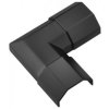 Kabelkanal Eckstück 33 mm schwarz