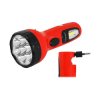 Latarka ręczna TS-1169 7L+COB 2W z akum. TS-1169 czerwona/czarna