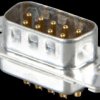 163B11069X D-SUB plug, 9-pin, industrial design