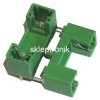 Gniazdo bezpiecznika 5x20mm druk zielone