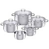 Silit 2109256731 Toskana pot set 5-piece stainless steel durable
