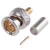 Złącze koncentryczne Montaż na kablu Męski 75Ω typ złącza Złącze BNC 0 to 6GHz Połączenie zagniatane typ kabla HDTV