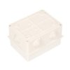 Puszka Hermetyczna N/T Pk-6 158X118x95mm Z Zaciskiem 4X16mm2 Ip55 Biała 0228-00