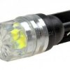 Żarówka samoch. LED 12V; T10; 0,5W; biała zimna