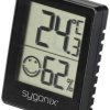 Sygonix Termohigrometr czarny SY-5268502