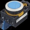 CW4B-M1E10S CW-22mm, PB, momt, metal, 1NO, bl