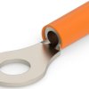 Uninsulated ring cable lug, 2.62-6.64 mm², AWG 12 to 10, 6.73 mm, M6, orange, 323751