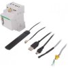 Modułowy sterownik GSM, na szynę DIN, 230VAC, przekaźnik, IP20 SIMPLYMAX-P03