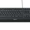 Klawiatura Logitech 920-005217 (USB 2.0 kolor czarny)