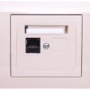 KIER Gniazdo komputerowe pojedyncze RJ45 kat.5e beżowe GPK-1W/K/01