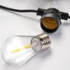 Girlanda Solarna Ogrodowa LUMILED 30x LED Ozdobne Żarówki 20m 2700K Ciepła + Pilot SOLENA