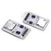 Whadda WPI304N SD Card Logging Shield For Arduino® (2 Pcs)